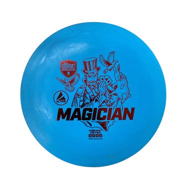Used Discmania MAGICIAN Disc Golf Driver Royal Blue 11760-S000080910