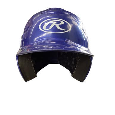 Used Rawlings BASEBALL HELMET Batting Helmet No Mask Navy Blue SM 11760-S000080907