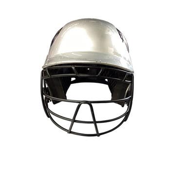 Used Rawlings BB HELMET Batting Helmet w/Mask Black MD 11760-S000080900