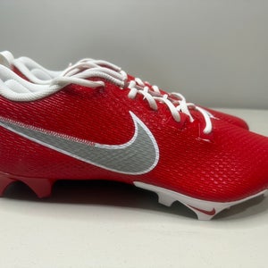 Size 15 Wide Nike Ohio State PE Vapor Edge Speed 360 2 Football Cleats Red White