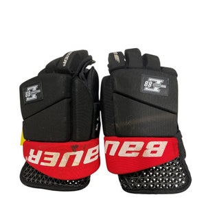 Used Bauer E88 Senior Gloves Black 16" 11847-S000028684