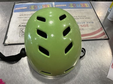 Used HARO HALO JR Bike Helmet Green One Size 11614-S000220124