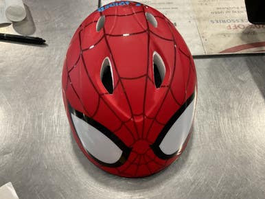 Used SPIDER HELMET Bike Helmet Red One Size 11614-S000220126