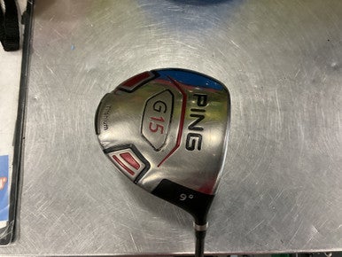 Used Ping G-15 Mens Driver RH 9.0 Degree 11614-S000220120