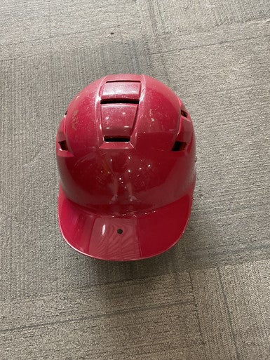 Used Schutt MAROON HELMET Batting Helmet No Mask Maroon XL 11614-S000220102