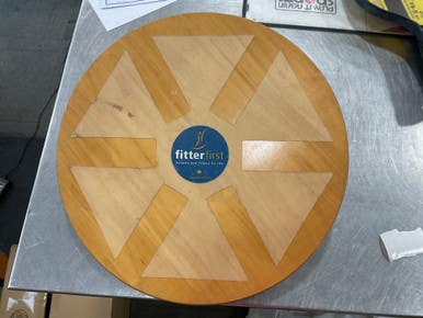 Used FITTER FIRST WOBBLE BOARD Balance Board Brown 11614-S000220100