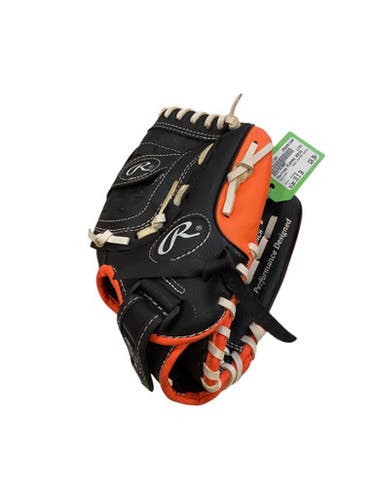 Used Rawlings PLAYERS SERIES BB/SB Glove RH Throw Orange 10 1/2" 11884-S000051388