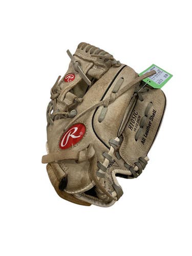 Used Rawlings HIGHLIGHT SERIES BB/SB Glove RH Throw White 10 1/2" 11884-S000051387