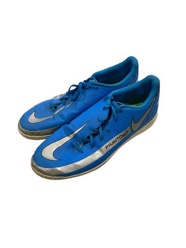 Used Nike Soccer Indoor Shoes Royal Blue Senior 10.5 11884-S000051375