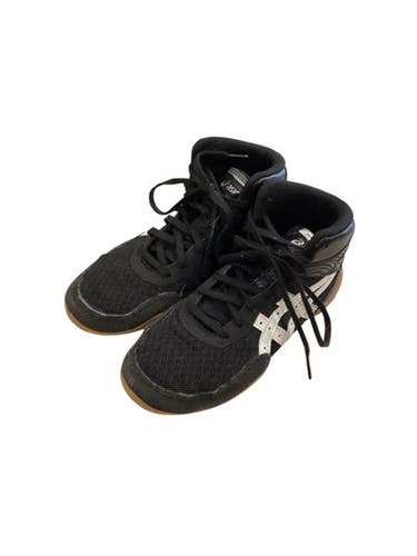 Used Asics Wrestling Shoes Black Junior 01.5 11884-S000051369