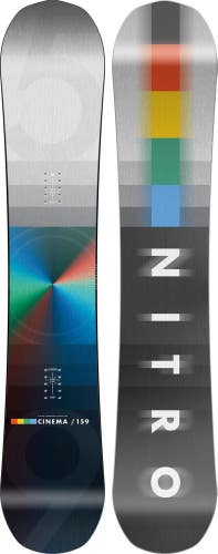 Nitro Cinema Men's Snowboard 159 cm Directional Twin Gullwing New 2026