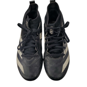 Used Adidas ADIZERO Jr FB Cleats Black Junior 04.5 11863-S000023422