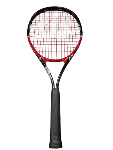 Used Wilson FUSION XL Adult Tennis Racquet Red 3 3/8" 11863-S000023493