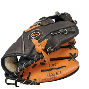 Used Nike KAOS 908 BB/SB Glove RH Throw Chocolate 9" 11863-S000023497
