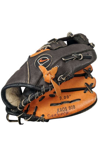 Used Nike KAOS 908 BB/SB Glove RH Throw Chocolate 9" 11863-S000023497
