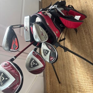 Junior 2016 Callaway XJ Series Right Handed Clubs (Full Set) Junior 6 Pieces (Used)