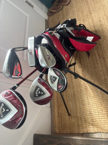 Junior 2016 Callaway XJ Series Right Handed Clubs (Full Set) Junior 6 Pieces (Used)