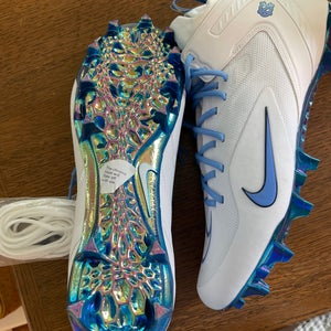 Blue Men's Size 13.0 (W 14.0) Adult Nike Mid Top Turf Cleats (New)