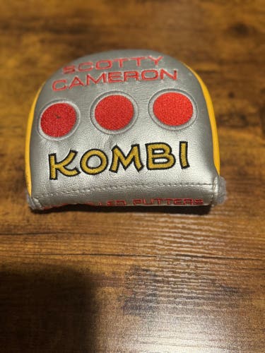 Scotty Scotty Cameron Kombi Putter Headcover Fine Milled Titleist Golf Club Cover Cameron Head Cover