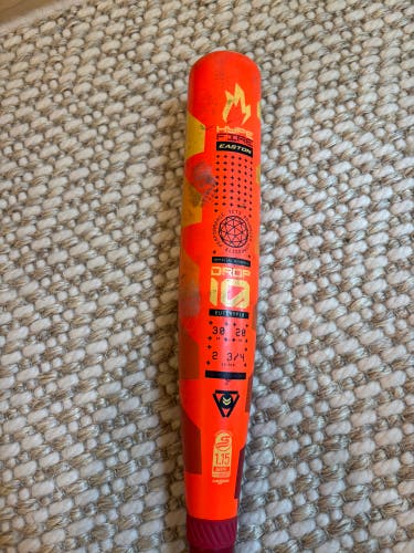 2025 Easton Hype Fire Composite USSSA Certified Bat (-10) 20 oz 30" (Used)