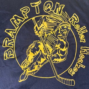 Brampton Roller Hockey Black XXL Jersey (New)