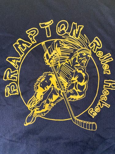 Brampton Roller Hockey Black XXL Jersey (New)