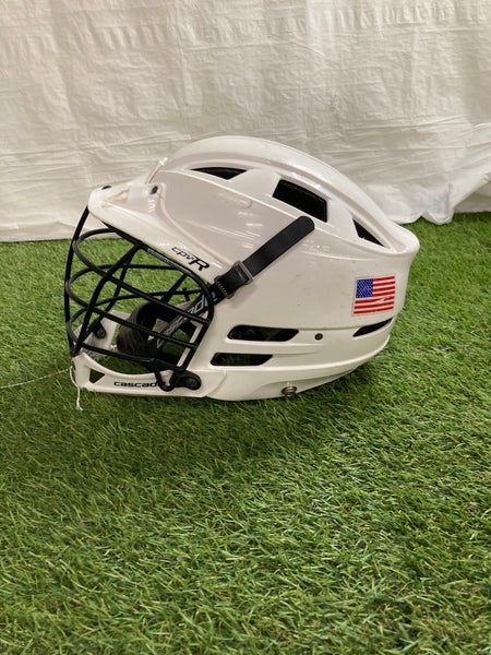 White Adult Cascade CPV-R Helmet (Used)