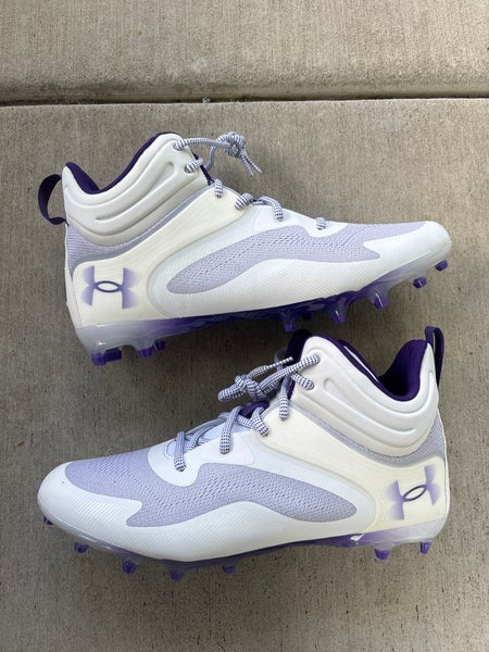 Purple Men's Size M 12.0 (W 13.0) Adult Under Armour Command Mc High Top (New)