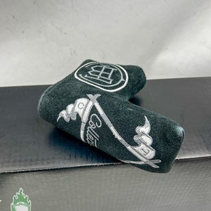 The Buck Club Collective 2021 Blade Style Putter Cover Black Headcover TBC