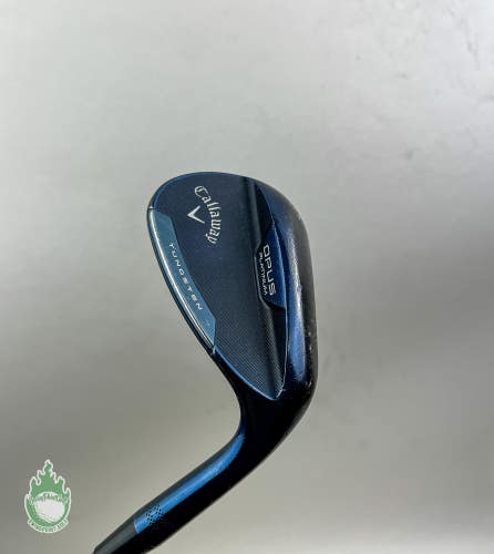 Used RH Callaway Opus Platinum Blue Z Grind Wedge 54*-10 Stiff Flex Golf Club