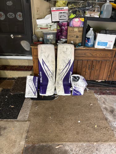 36" 2024 Bauer Hyperlite 2 Regular Goalie Full Set Pro Stock (Used)