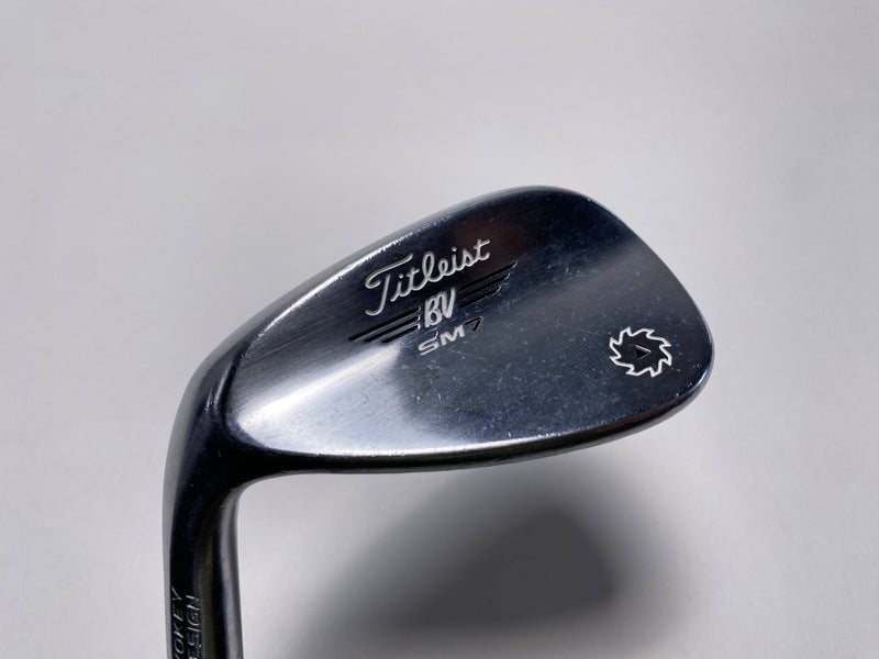 Titleist Vokey SM7 Tour Chrome Sand Wedge SW 56* 14 Bounce F-Grind Wedge Mens LH