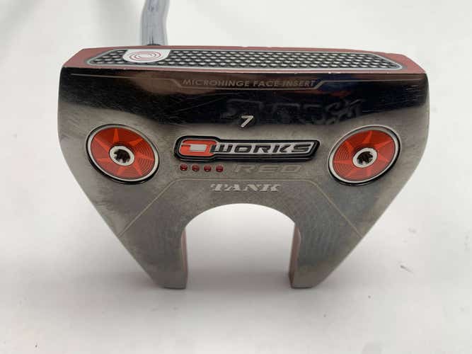 Odyssey O-Works Red 7 Tank Putter 38" Mens LH