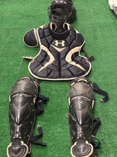 Youth Under Armour Victory Series Catcher's Set (Used)