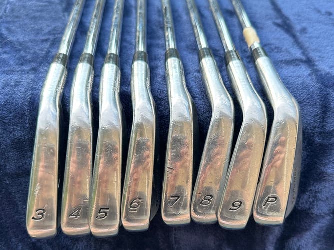 Men's TaylorMade 2011 Tour Preferred MB Iron Set Right Handed Stiff Flex Steel Shaft (Used)