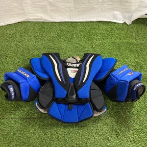 Junior Medium Vaughn Velocity V7 Goalie Chest Protector (Used)