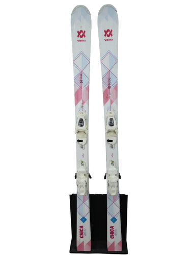 Used 2019 Volkl Chica Skis (140cm) w/ Marker 7.0 Bindings
