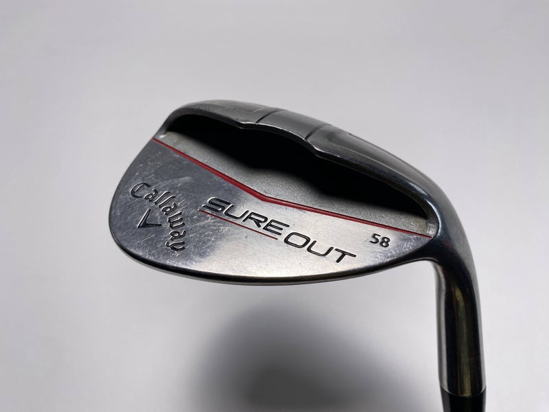 Callaway Sure Out Lob Wedge LW 58* KBS 90g Wedge Steel Mens RH
