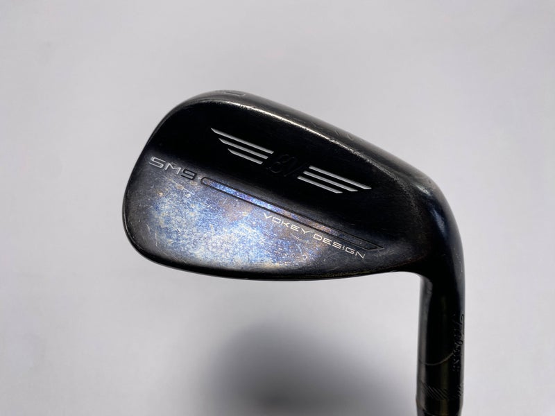 Titleist Vokey SM9 Brushed Steel Gap Wedge GW 50* 8 F-Grind Wedge Steel Mens RH