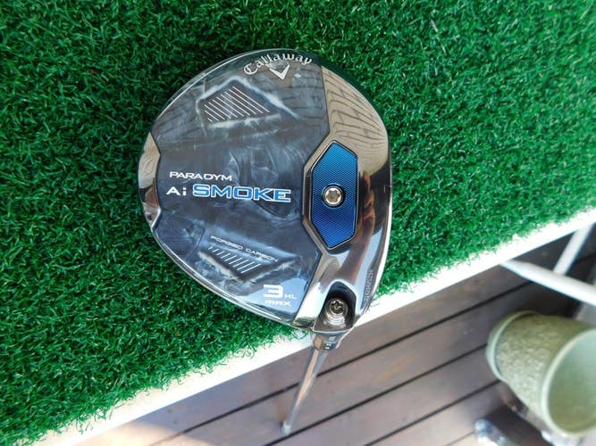 Callaway Paradym Ai Smoke MAX 3HL Fairway Wood w/ DENALI 5.5 Regular Flex Shaft