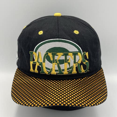 Vintage #1 Apparel Green Bay Packers Mesh Jersey Snapback NFL Hat Cap