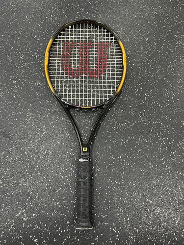 Used Wilson GRAPHITE COMP 8-5 SI Adult Tennis Racquet Gold 4 3/8" 11849-S000030973