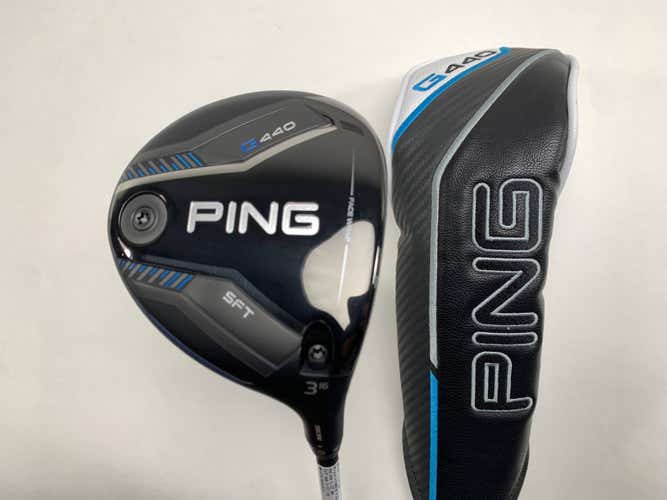 Ping G440 SFT 3 Fairway Wood 16* Alta CB 65g Stiff Graphite Mens RH HC NEW