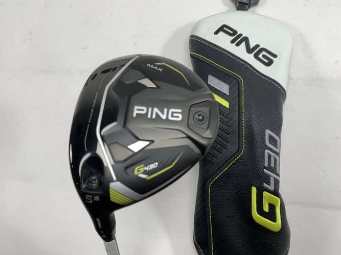 Ping G430 Max 5 Fairway Wood 18* Alta CB 65g Regular Graphite Mens LH HC