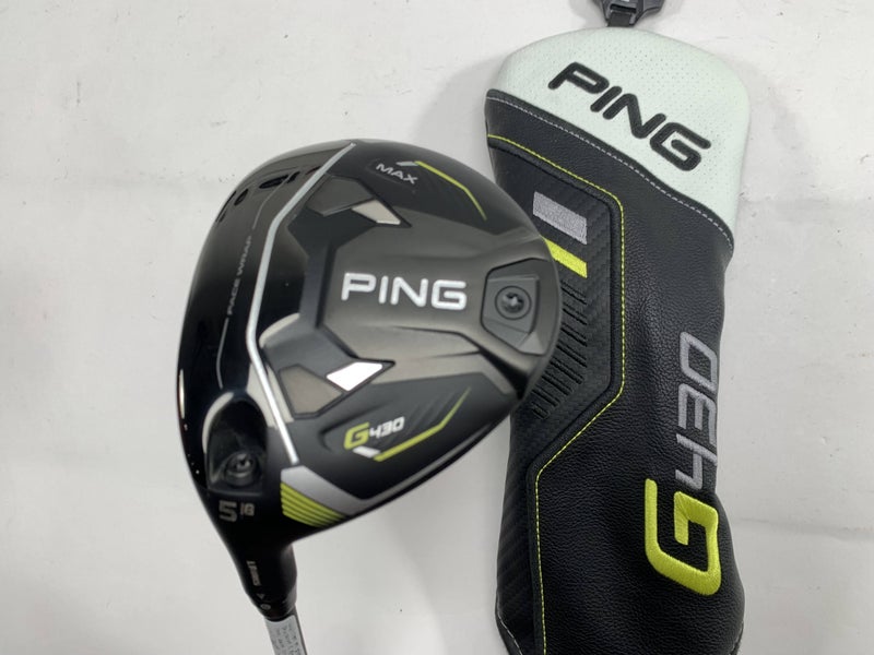 Ping G430 Max 5 Fairway Wood 18* Alta CB 65g Regular Graphite Mens LH HC