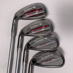 Cobra MAX Iron Set 7-PW 50g Ladies Graphite Womens LH