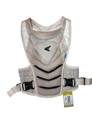 Used Easton VERY BEST CHEST PROTECTOR Catchers Chest Protector White Intermed 11835-S000195534