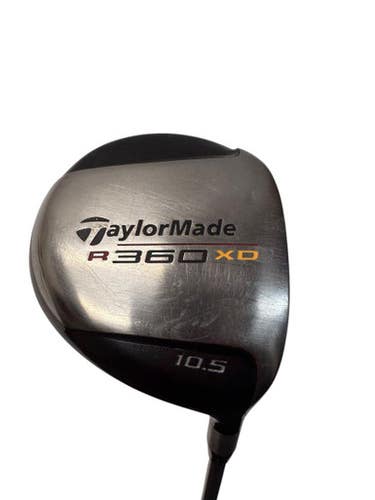 Used Taylormade R360 XD Mens Driver RH Black 10.5 Degree 11835-S000197012