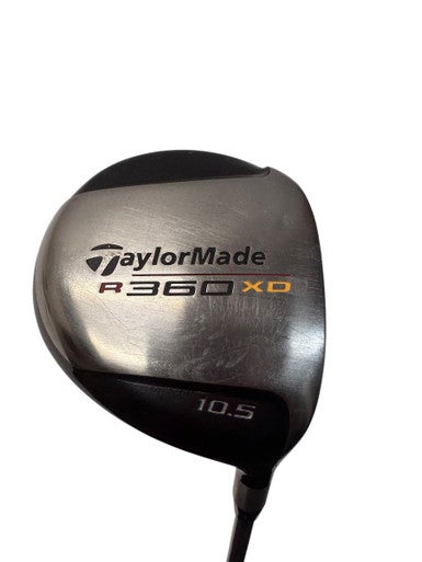 Used Taylormade R360 XD Mens Driver RH Black 10.5 Degree 11835-S000197012
