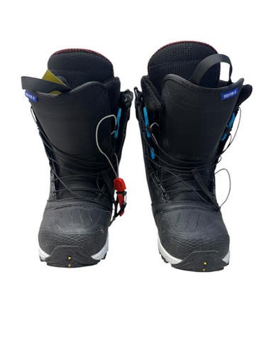 Used Burton DRIVER X Mens Snowboard Boots Black Senior 9 11835-S000197663